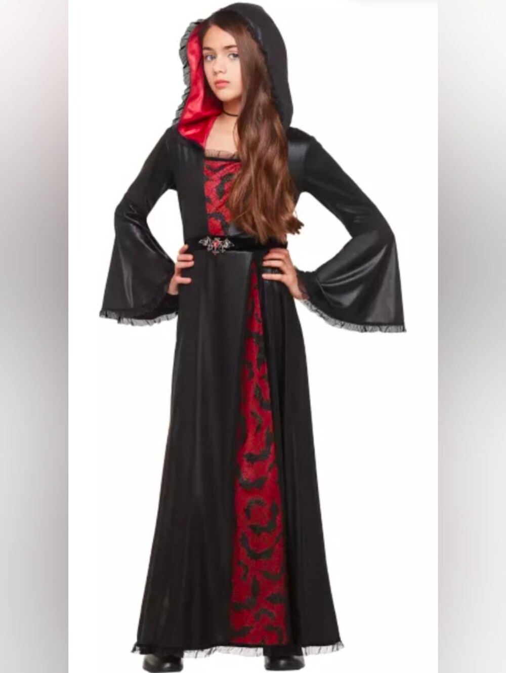 Kids Bat Vampiress Costume - Medium